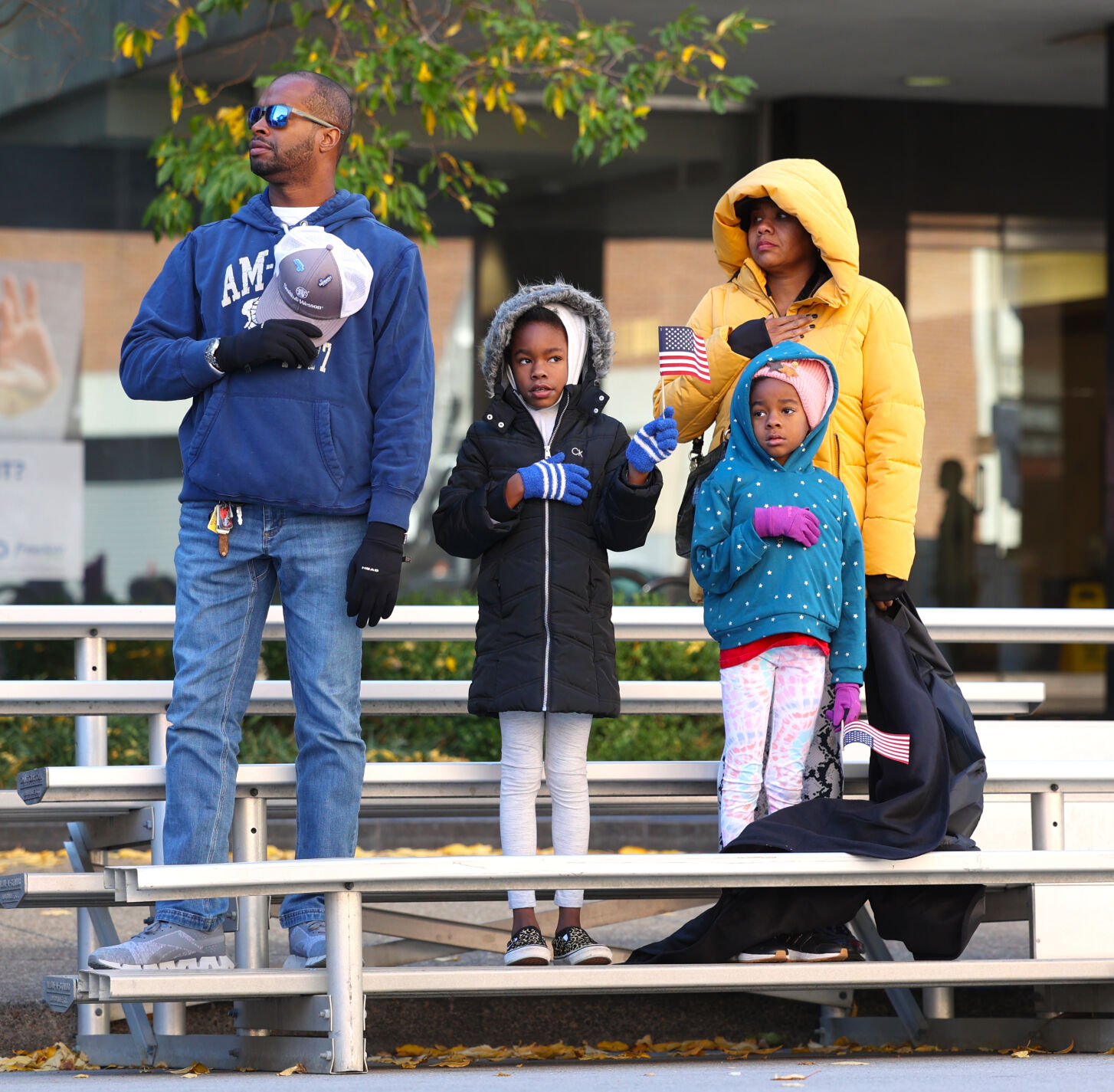 National Anthem at Veterans Day Parade.JPG